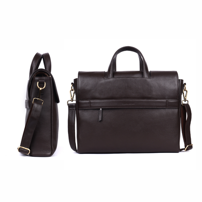 Siggnature Leather Laptop Bag