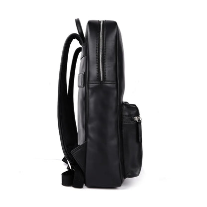 Slim Leather Backpack