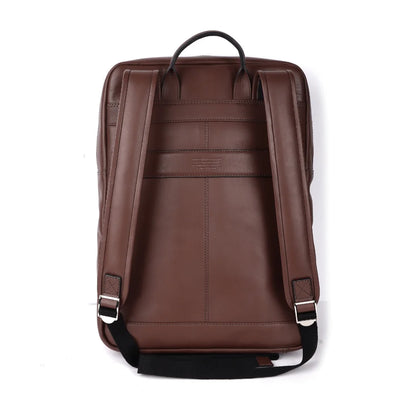 Slim Leather Backpack