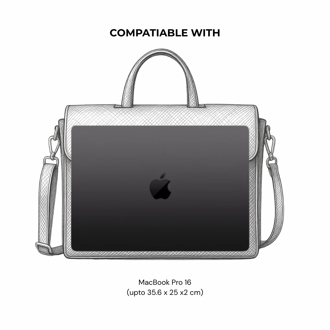Siggnature Leather Laptop Bag