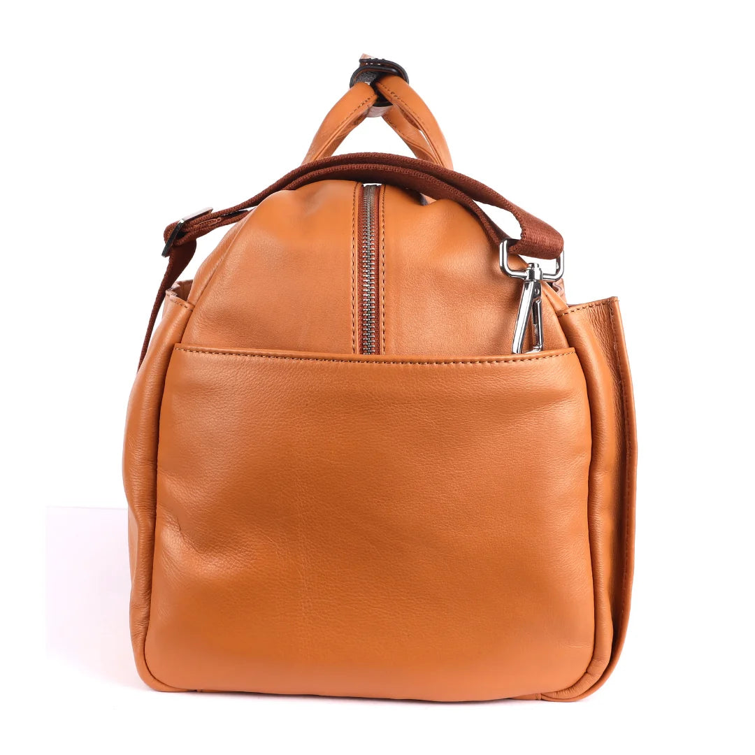 Leather Weekender Bag
