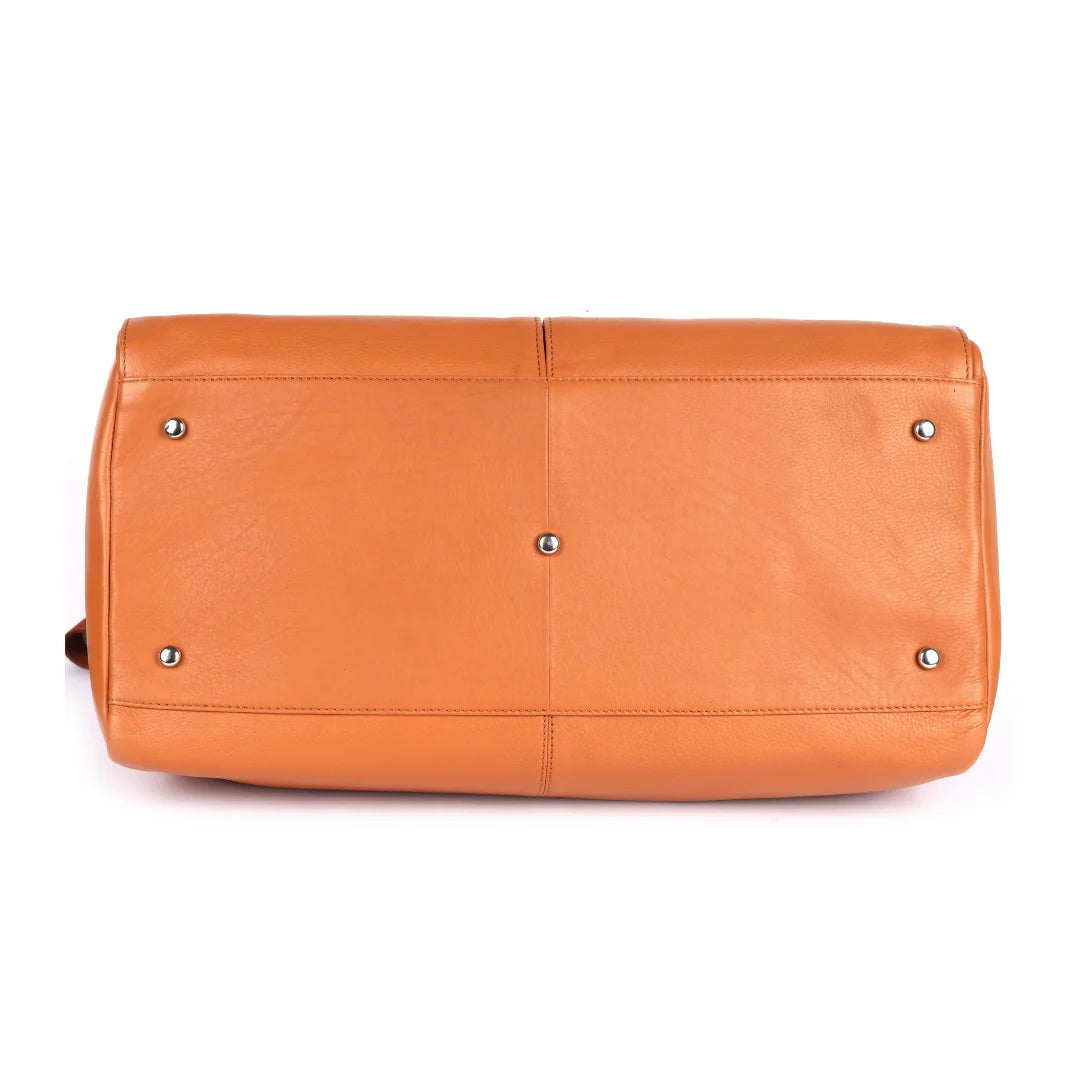 Leather Weekender Bag
