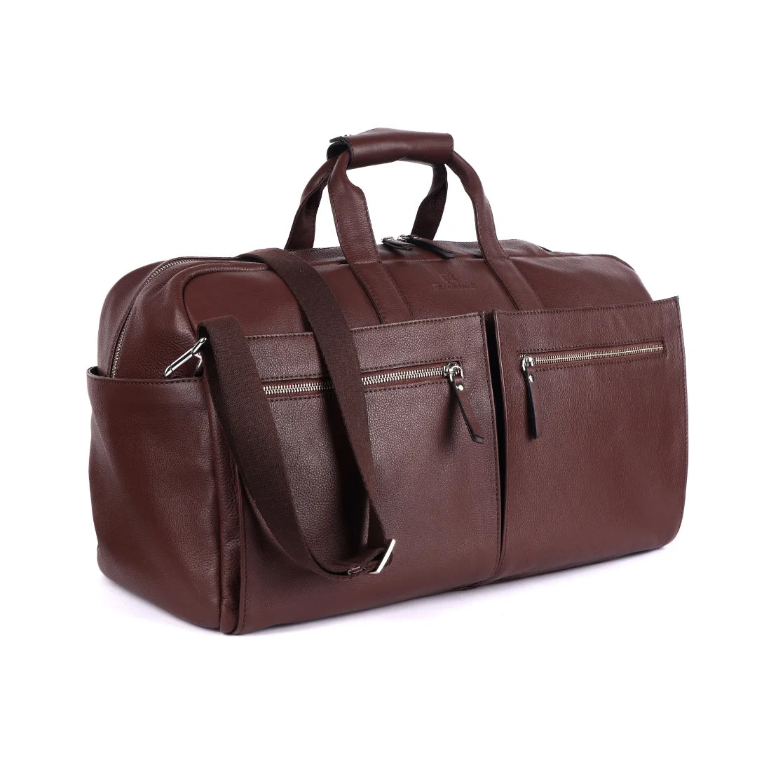 Leather Weekender Bag