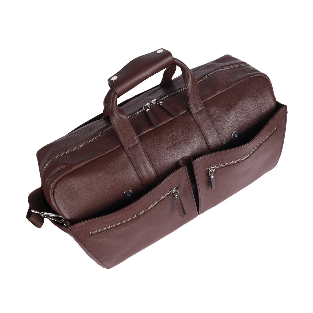 Leather Weekender Bag