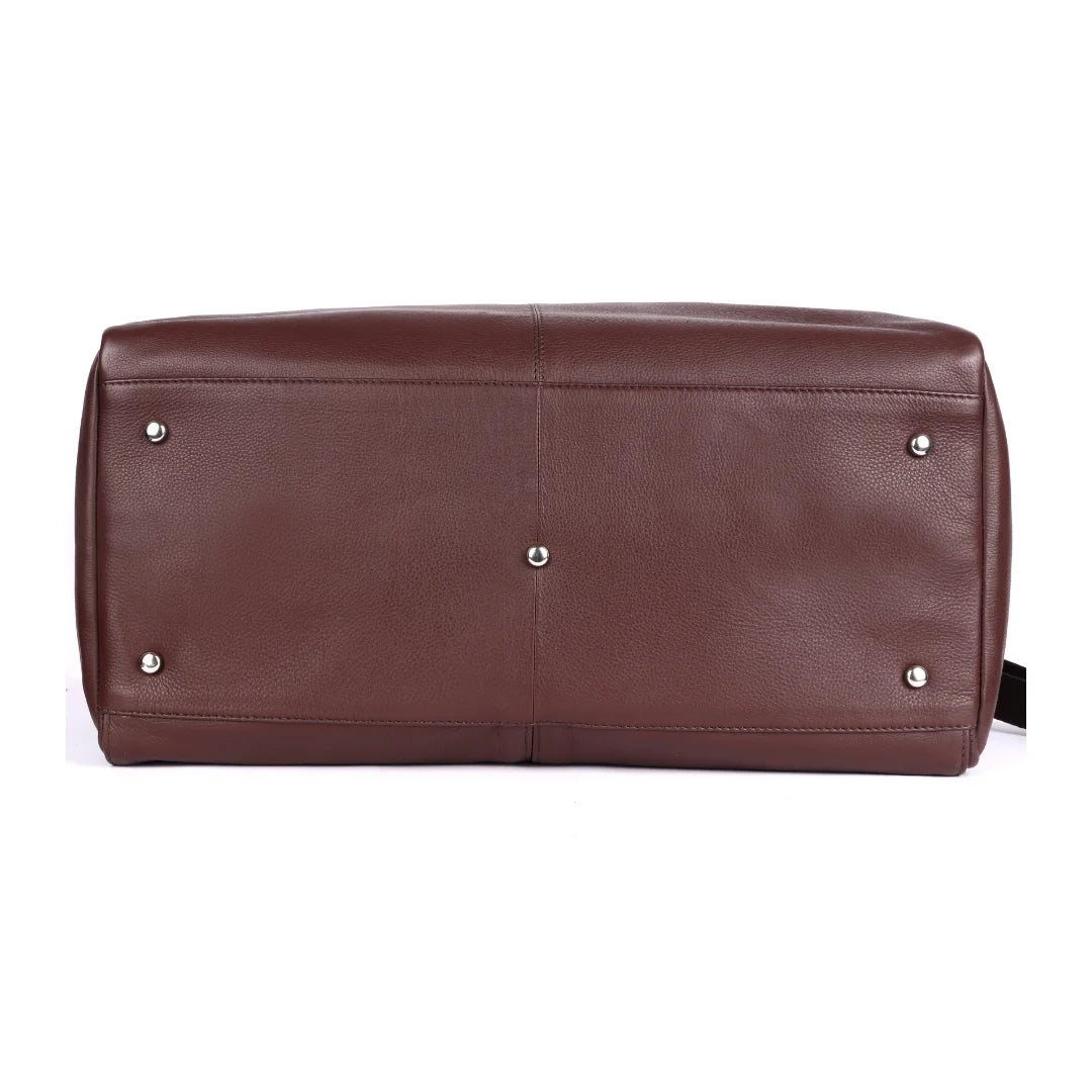 Leather Weekender Bag