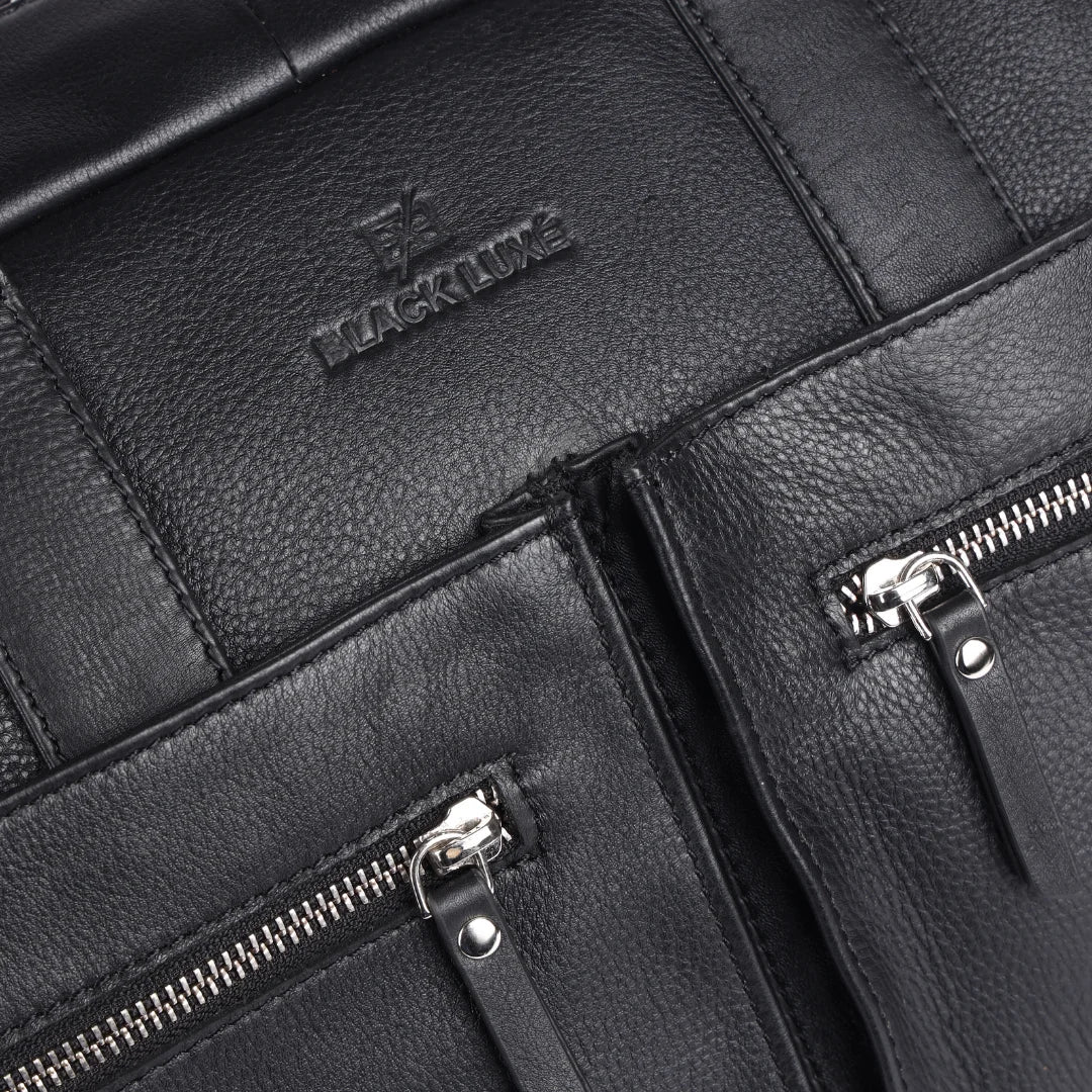 Leather Weekender Bag