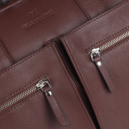 Leather Weekender Bag