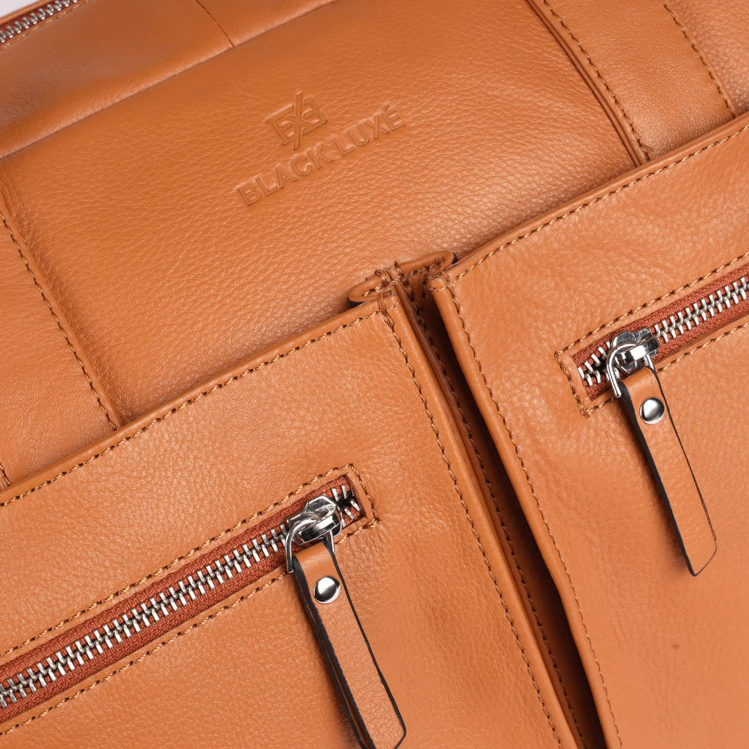 Leather Weekender Bag