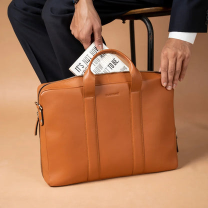 Leather Portfolio Briefcase