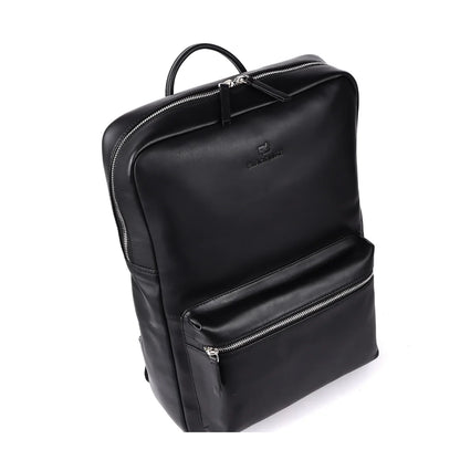 Slim Leather Backpack