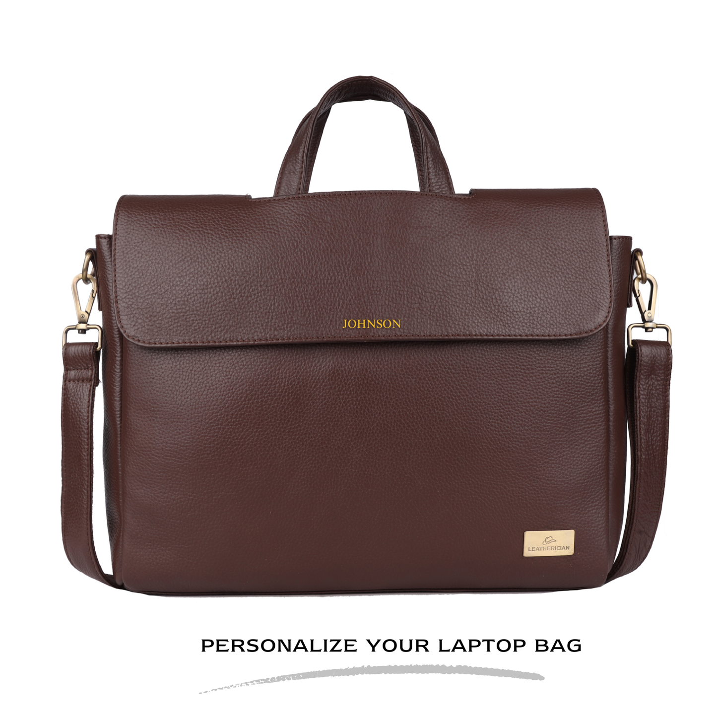 Siggnature Leather Laptop Bag