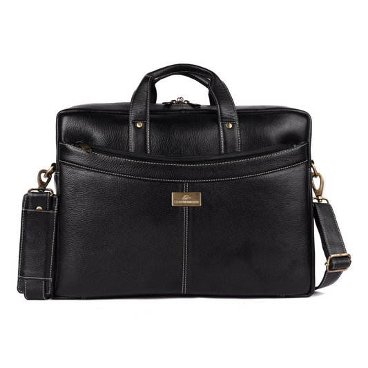Victor Leather Laptop Bag