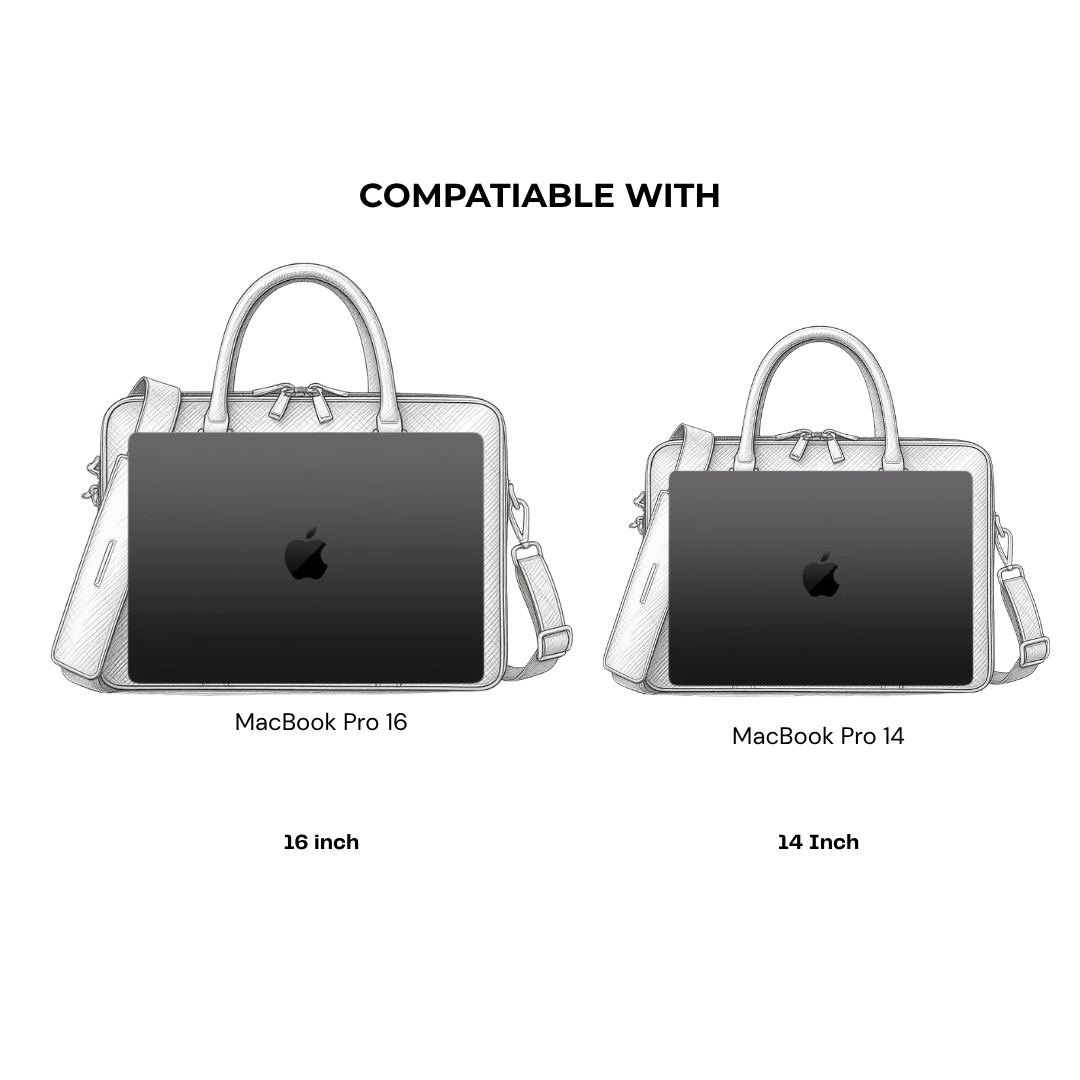 Steve Leather Briefcase