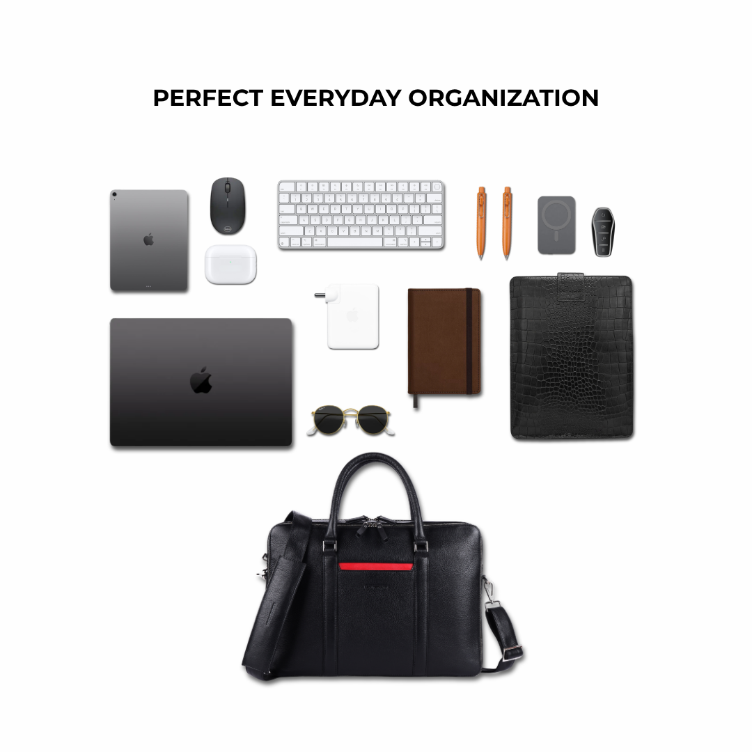 Steve Leather Briefcase