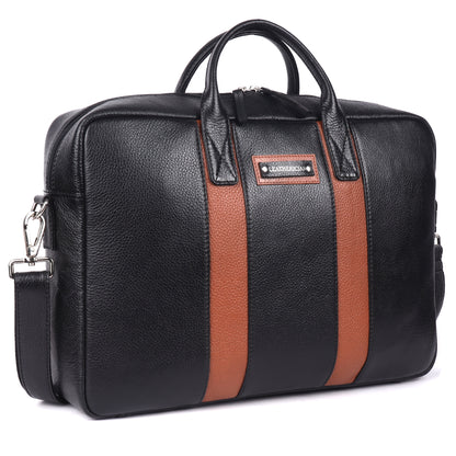 Ethan Leather Laptop Bag - LEATHERICIAN