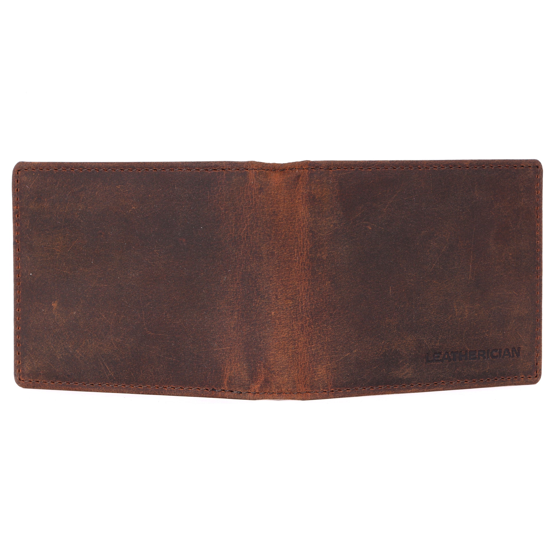 Bifold Money Clip Wallet - LEATHERICIAN