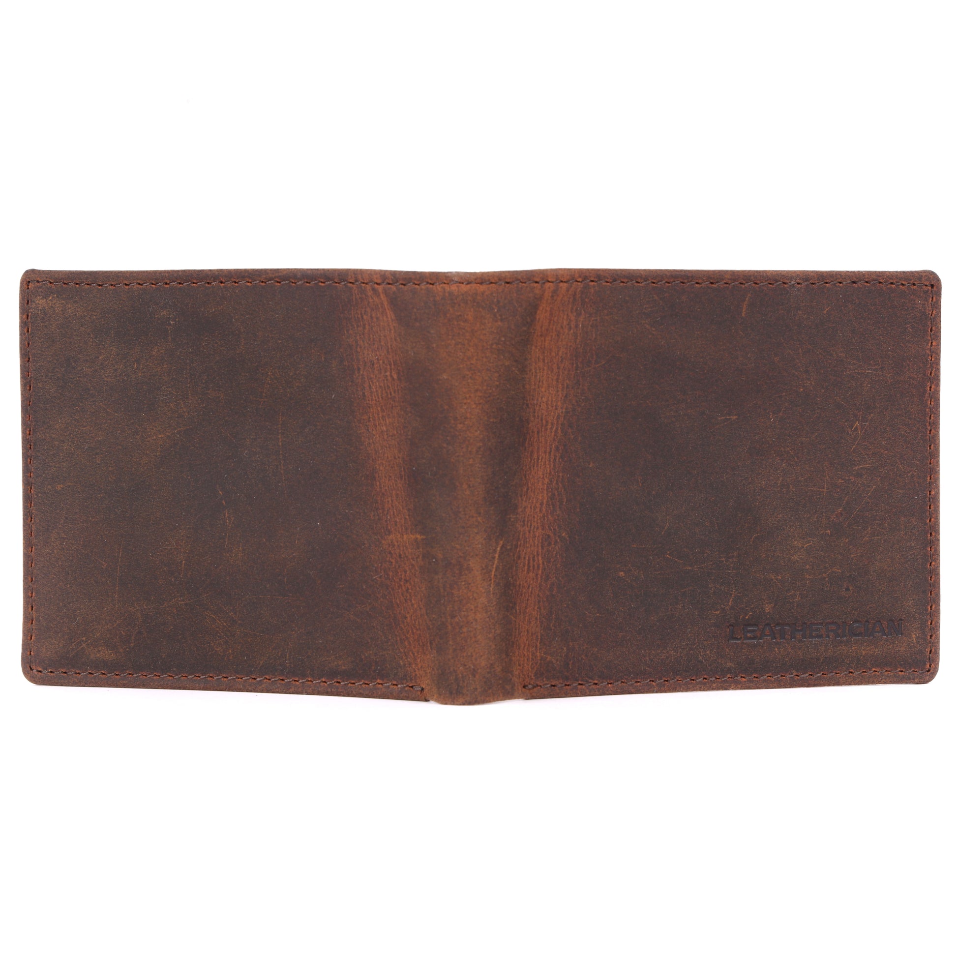 Billfold Sleek Leather Wallet - LEATHERICIAN