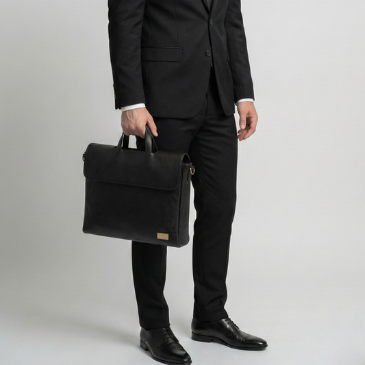 Siggnature Leather Laptop Bag