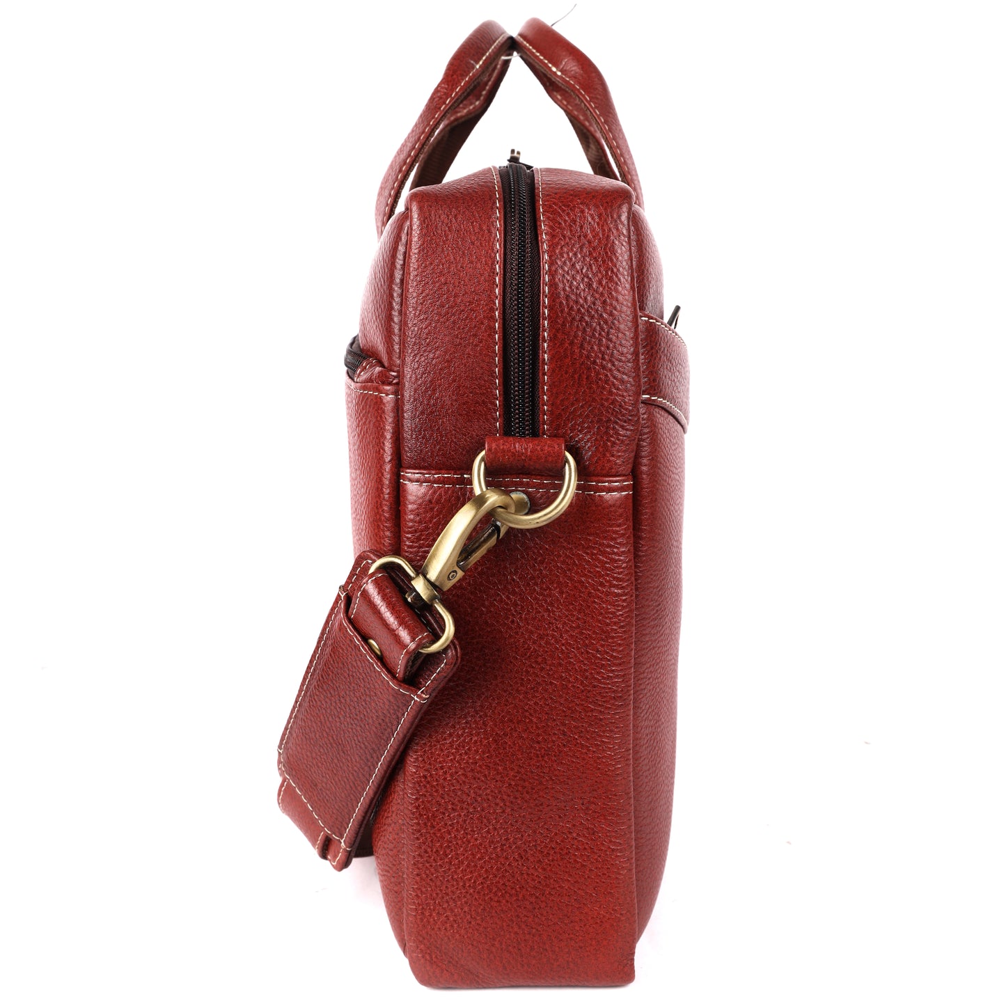 Victor Leather Laptop Bag - LEATHERICIAN
