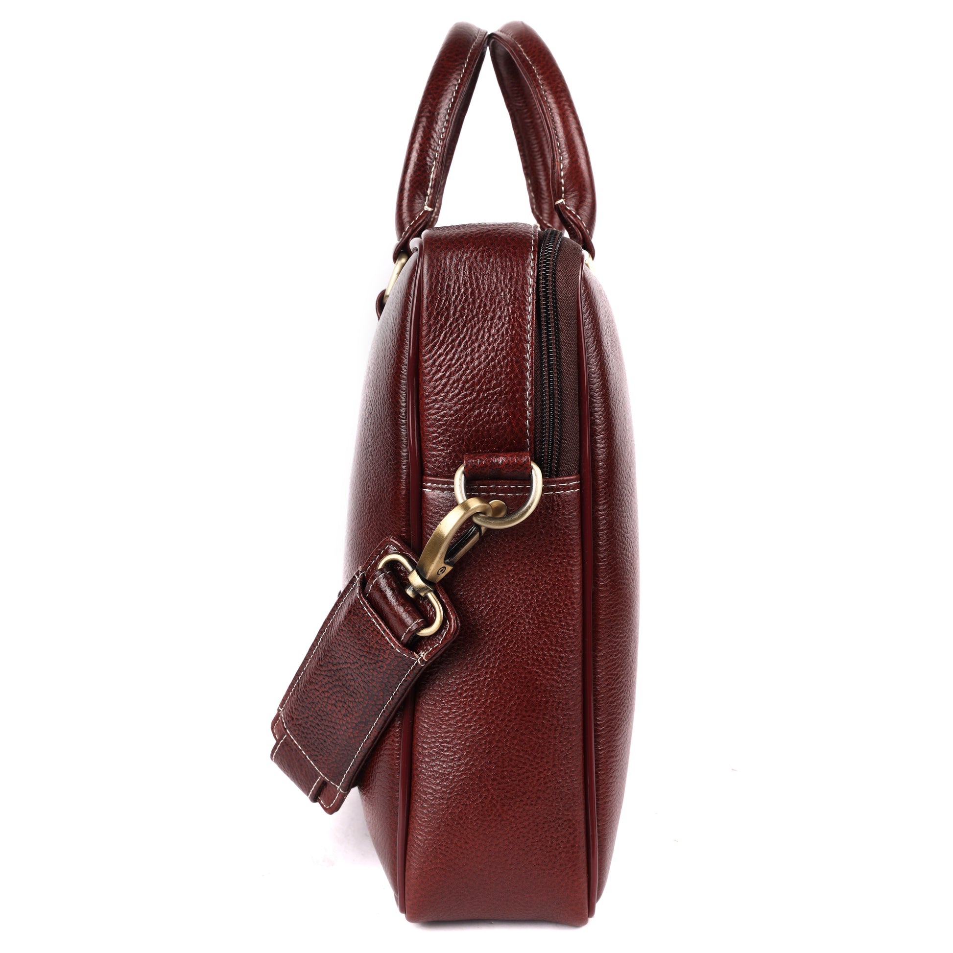 Athens Leather Laptop Bag - LEATHERICIAN