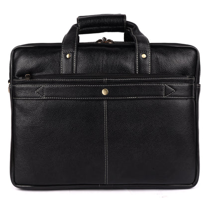 Edward Leather Laptop Bag - LEATHERICIAN