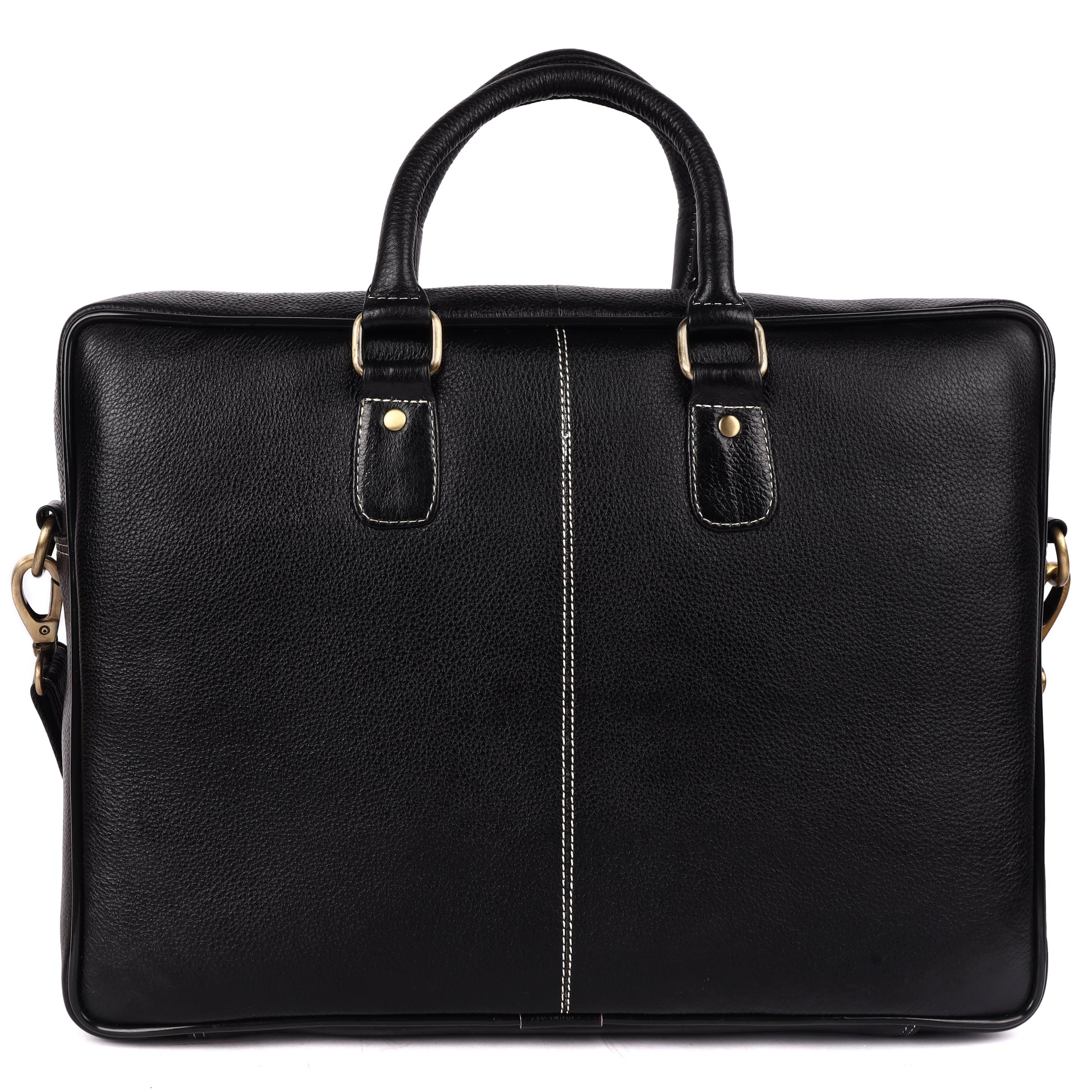 Athens Leather Laptop Bag - LEATHERICIAN