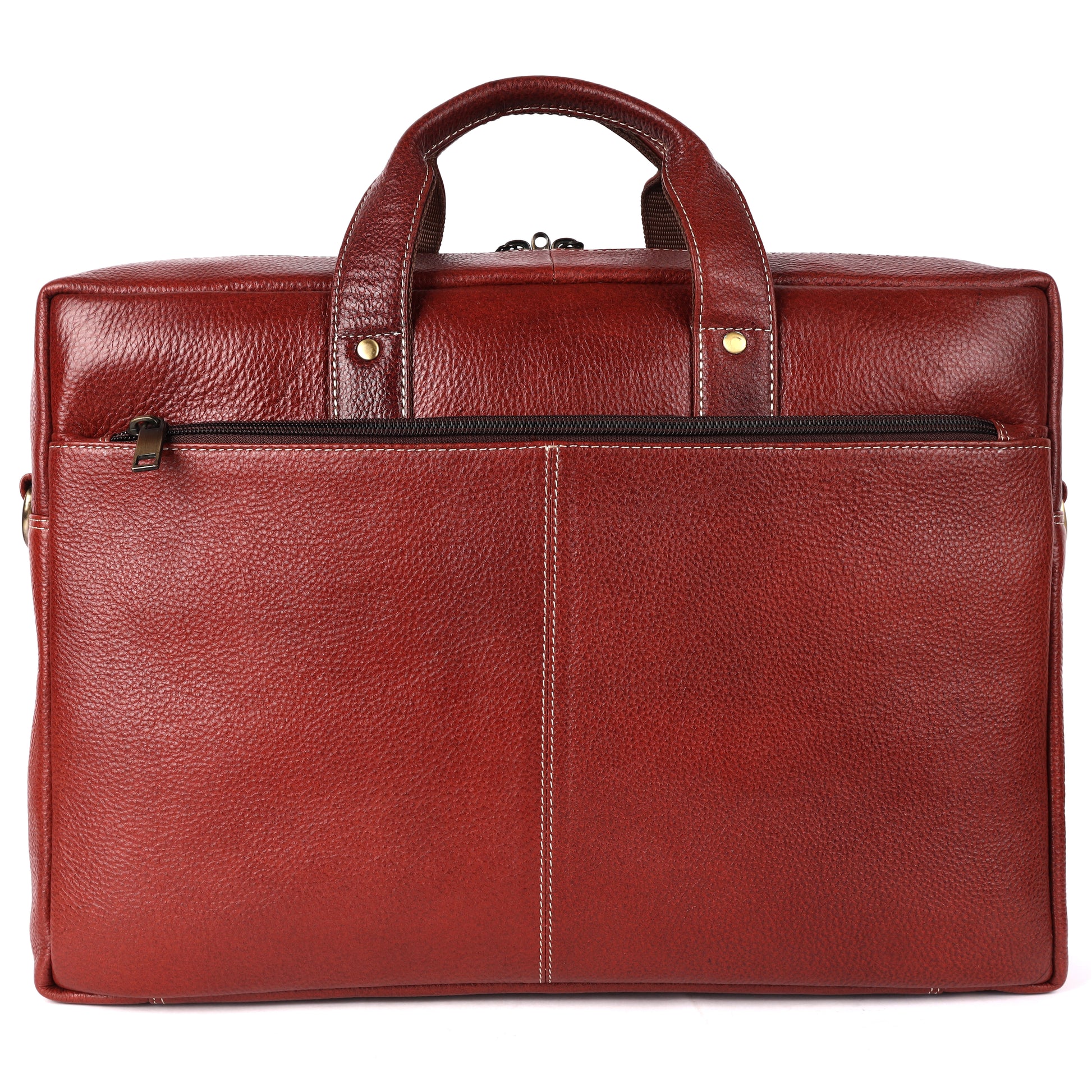 Victor Leather Laptop Bag - LEATHERICIAN