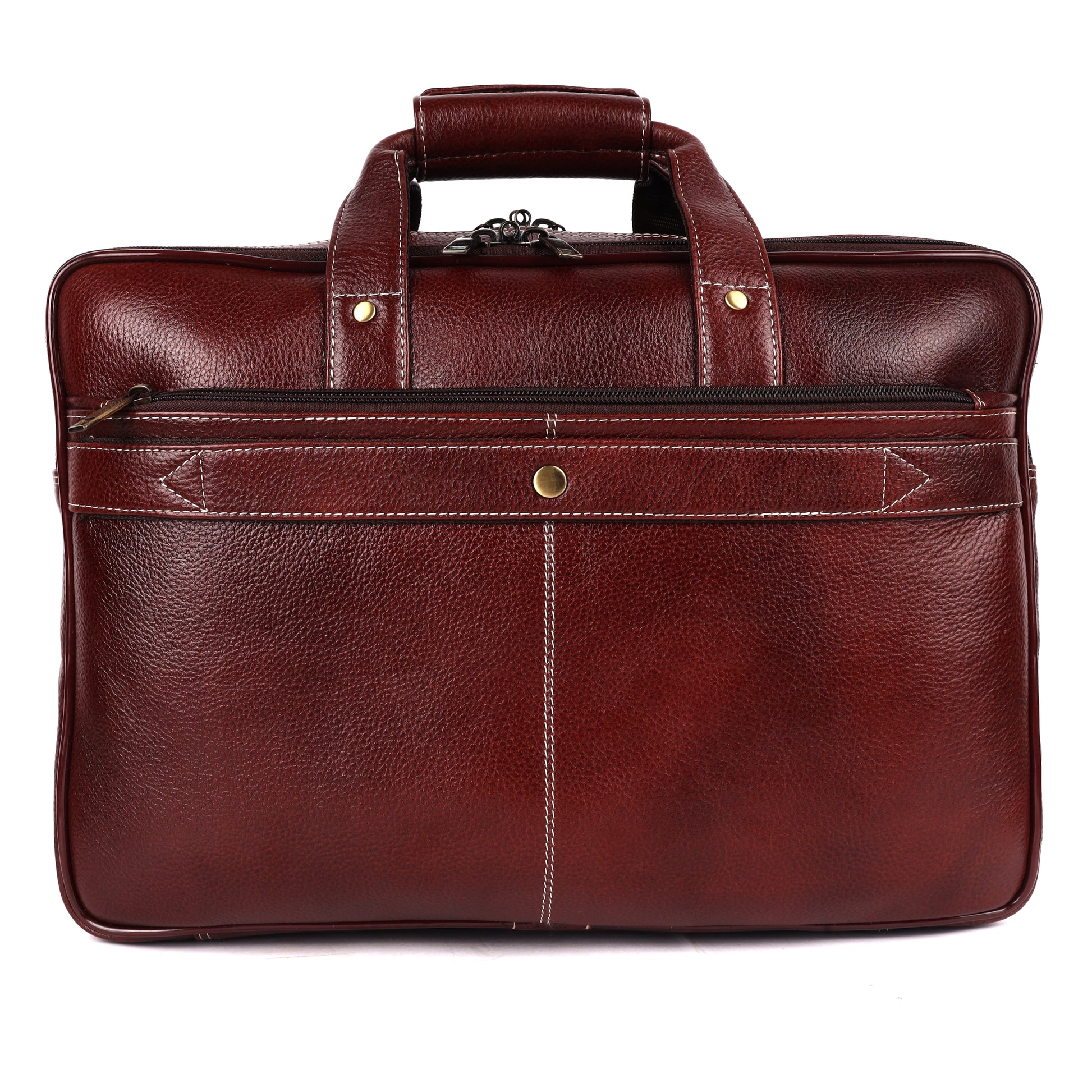 Edward Leather Laptop Bag - LEATHERICIAN