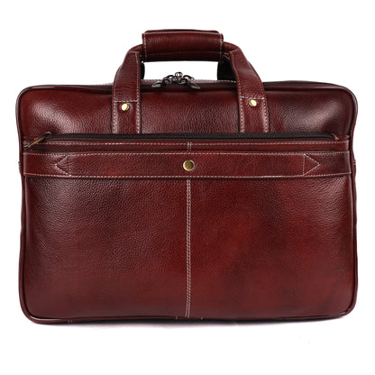 Edward Leather Laptop Bag - LEATHERICIAN