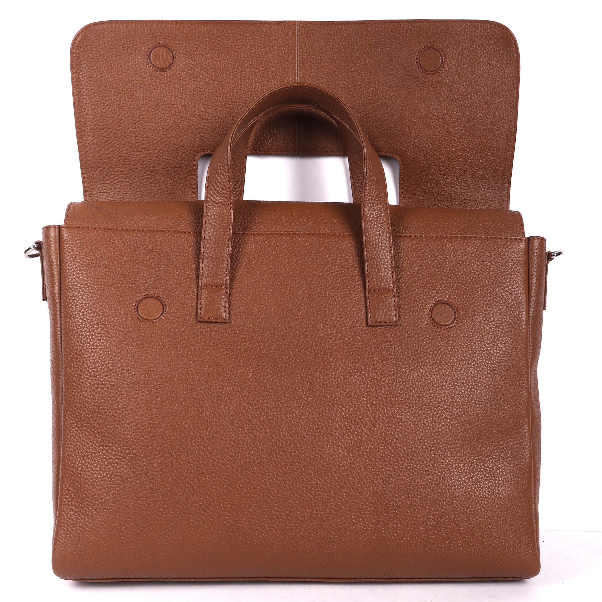 Siggnature Leather Laptop Bag - LEATHERICIAN