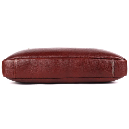 Alferd Leather Laptop Bag - LEATHERICIAN