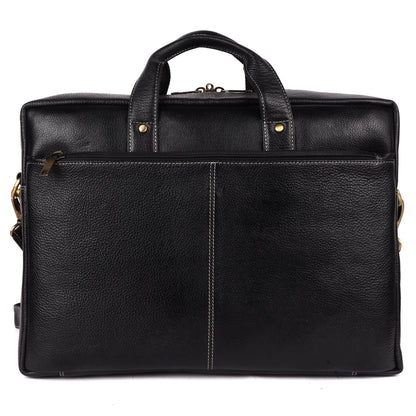 Victor Leather Laptop Bag - LEATHERICIAN