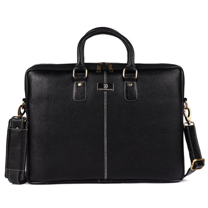 Athens Leather Laptop Bag - LEATHERICIAN