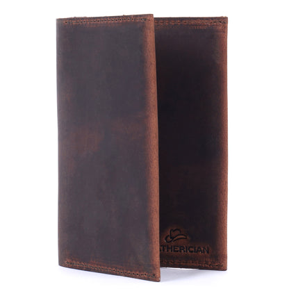Leather Travel Diary Folder