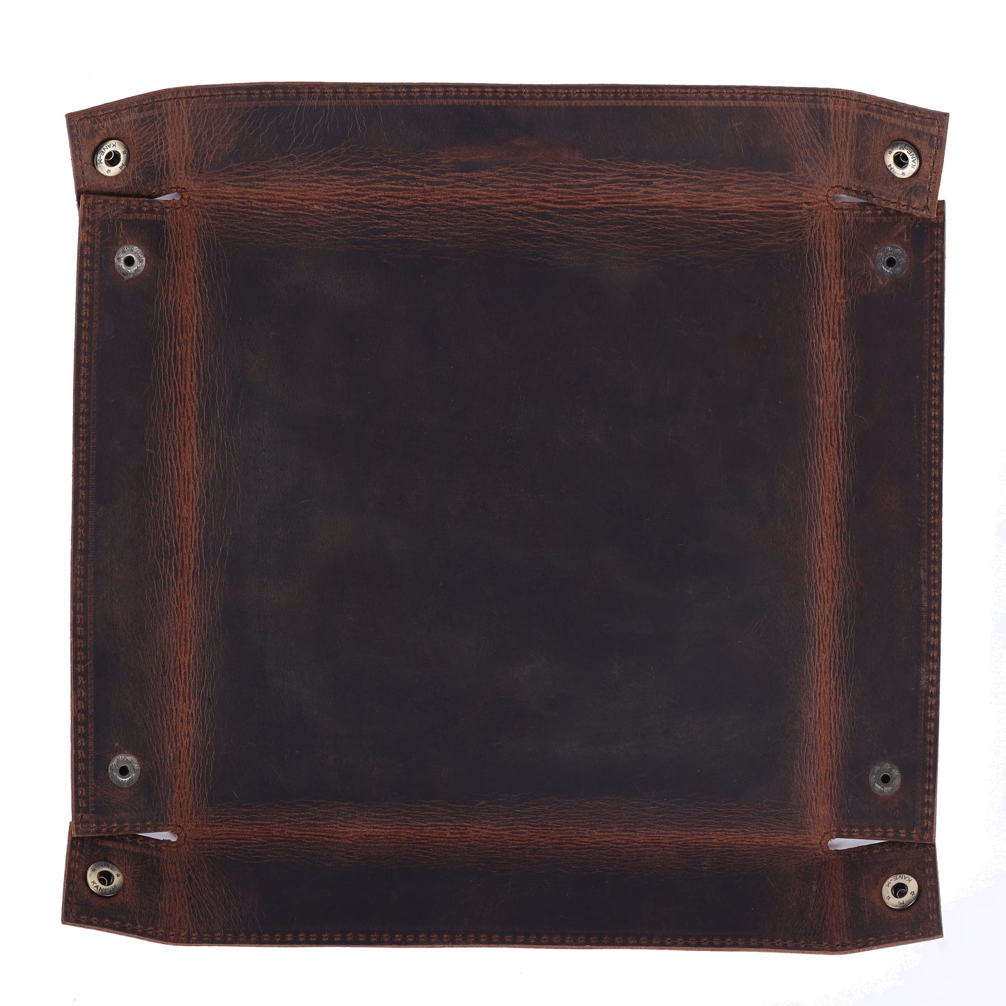 Vintage Leather Desk Tray