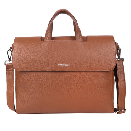 Siggnature Leather Laptop Bag - LEATHERICIAN
