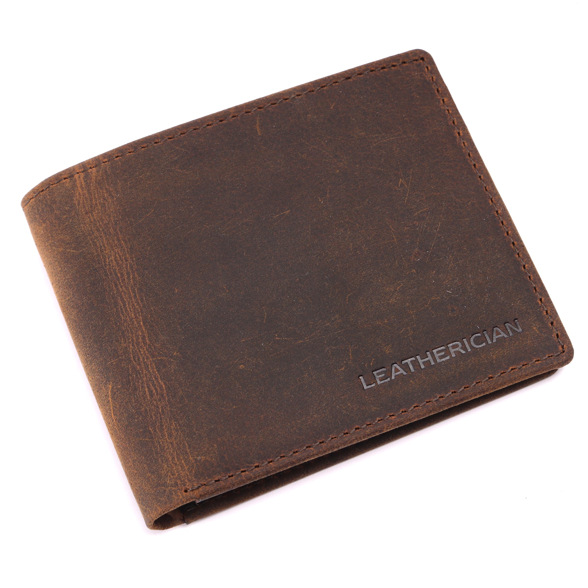 Billfold Sleek Leather Wallet - LEATHERICIAN